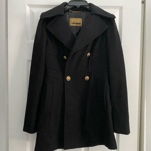 Guess Double Breasted Black Women’s Coat Small